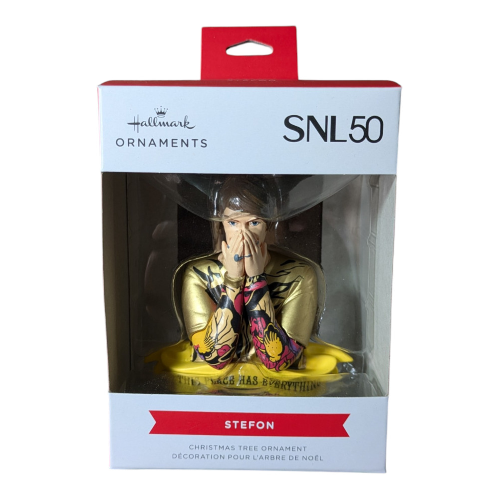 Hallmark Saturday Night Live SNL 50 Stefon Christmas Ornament NIB Gift